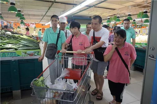 在购物中认知金钱与商品 伍威权庇护工场社会适应力训练